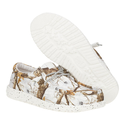 Men Wally Realtree Edge® Colors - White/Camo | HEYDUDE