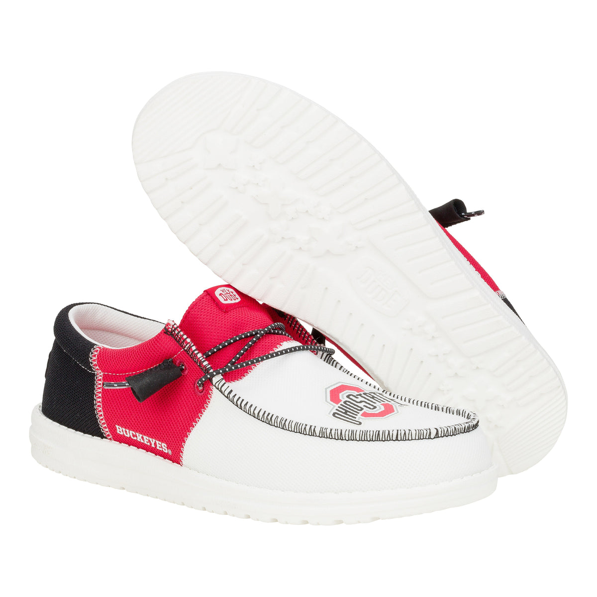 Men Men's Wally Tri The Ohio State - Ohio State Red/Black | HEYDUDE