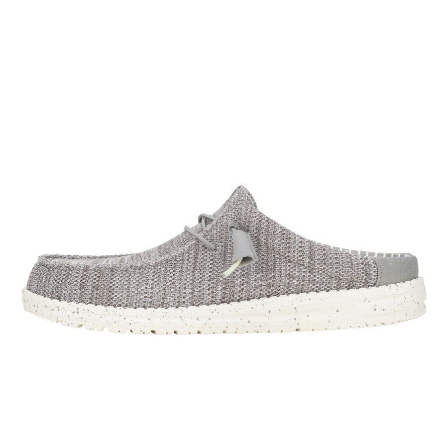 Men Wally Slip Stretch Sox - Granite Grey | HEYDUDE