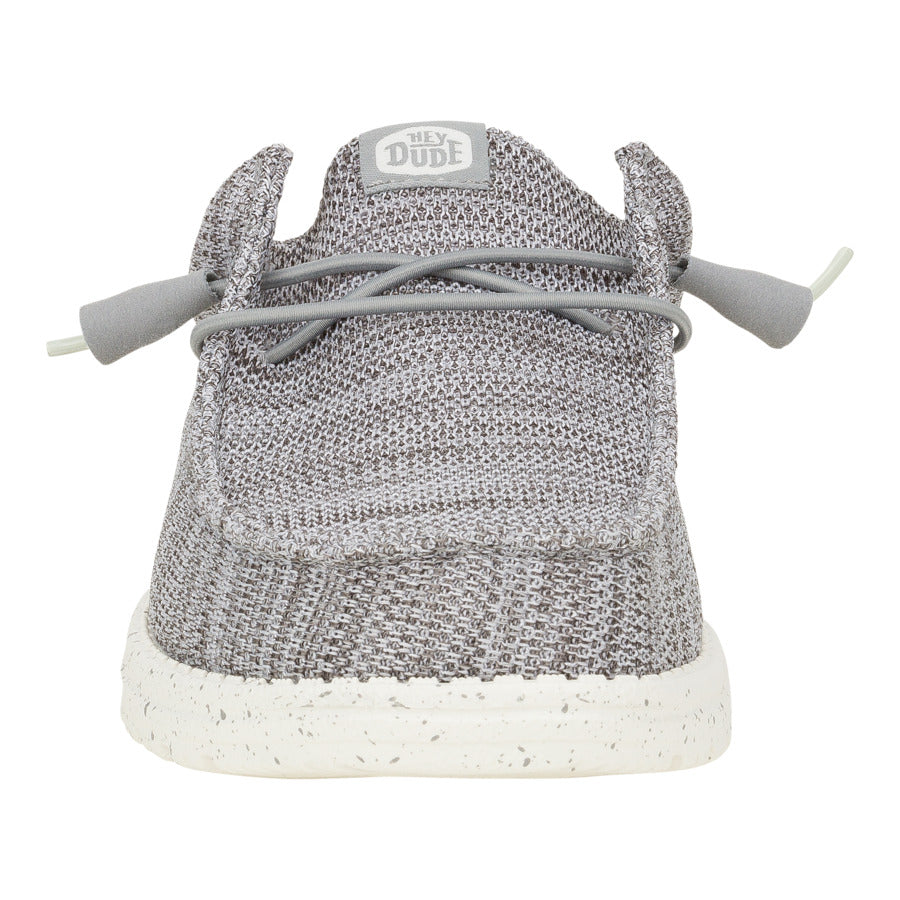 Men Wally Slip Stretch Sox - Granite Grey | HEYDUDE