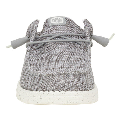 Men Wally Slip Stretch Sox - Granite Grey | HEYDUDE