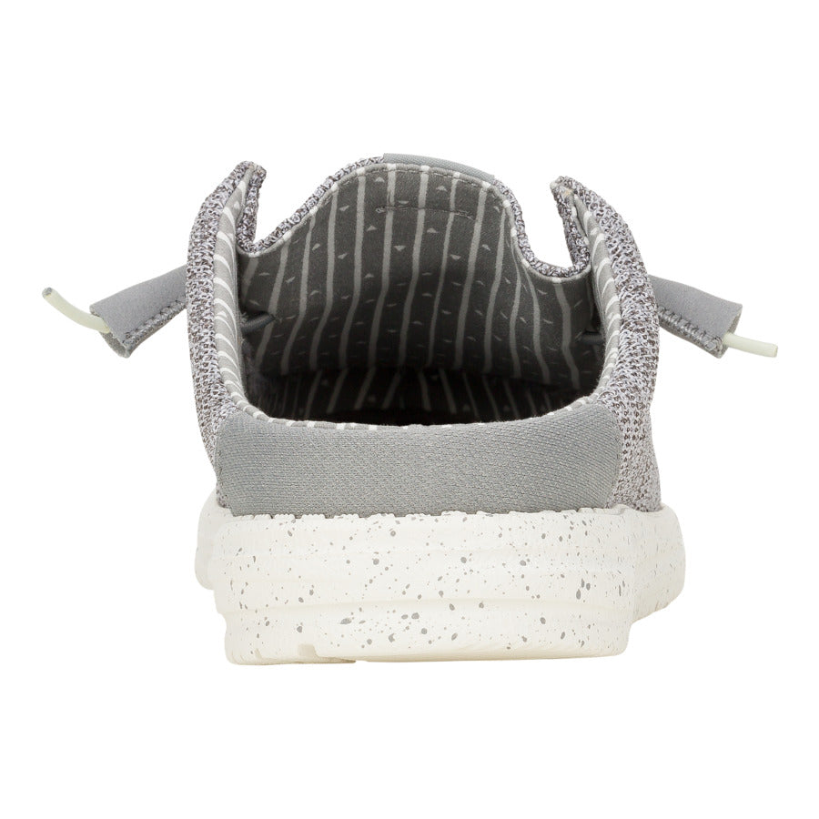 Men Wally Slip Stretch Sox - Granite Grey | HEYDUDE