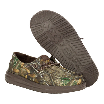Kids Wendy Youth Realtree Edge® Colors - Brown/Camo | HEYDUDE