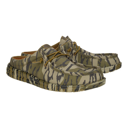 Men Wally Slip Mossy Oak® Bottomland® - Olive Tree/Camo | HEYDUDE
