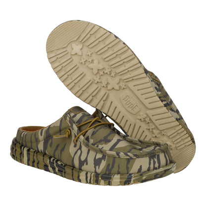 Men Wally Slip Mossy Oak® Bottomland® - Olive Tree/Camo | HEYDUDE