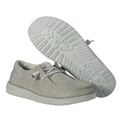 Women Wendy Funk Holiday Sparkle - Silver | HEYDUDE