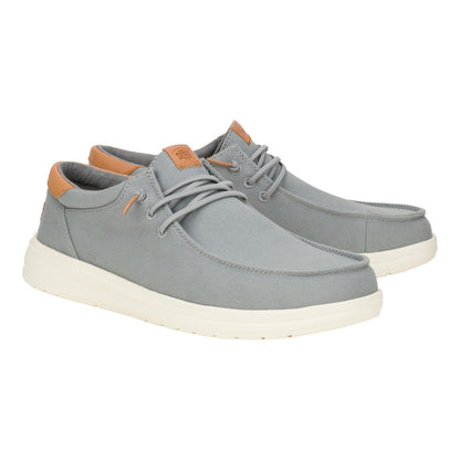 Men Paul Canvas - Monument Grey | HEYDUDE