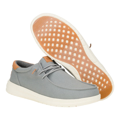 Men Paul Canvas - Monument Grey | HEYDUDE
