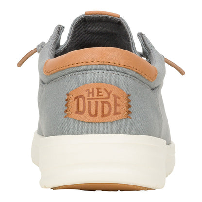 Men Paul Canvas - Monument Grey | HEYDUDE