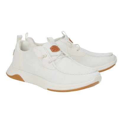 Men Wally Drift Mesh - White | HEYDUDE