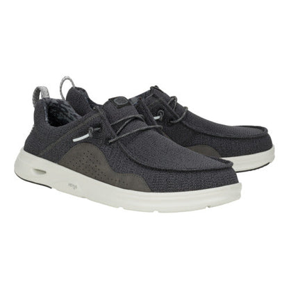 Men Wally Hey2O Mesh - Black/Monument Grey | HEYDUDE