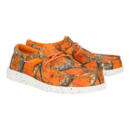 Men Wally Realtree Edge® Colors - Orange Hunting Camo | HEYDUDE