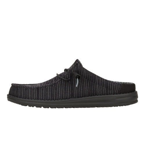 Men Wally Slip Stretch Sox - Black | HEYDUDE