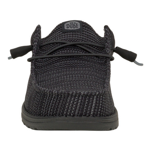 Men Wally Slip Stretch Sox - Black | HEYDUDE