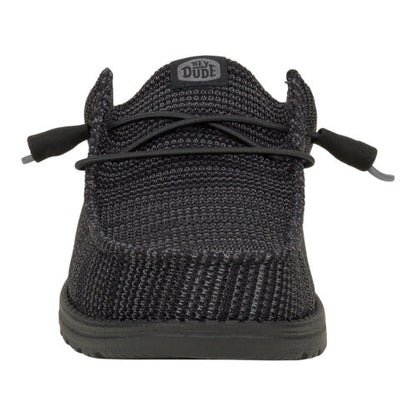 Men Wally Slip Stretch Sox - Black | HEYDUDE