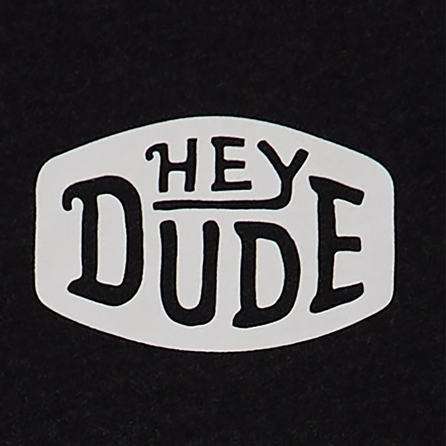 Women HEYDUDE Buckle Tee - Black | HEYDUDE