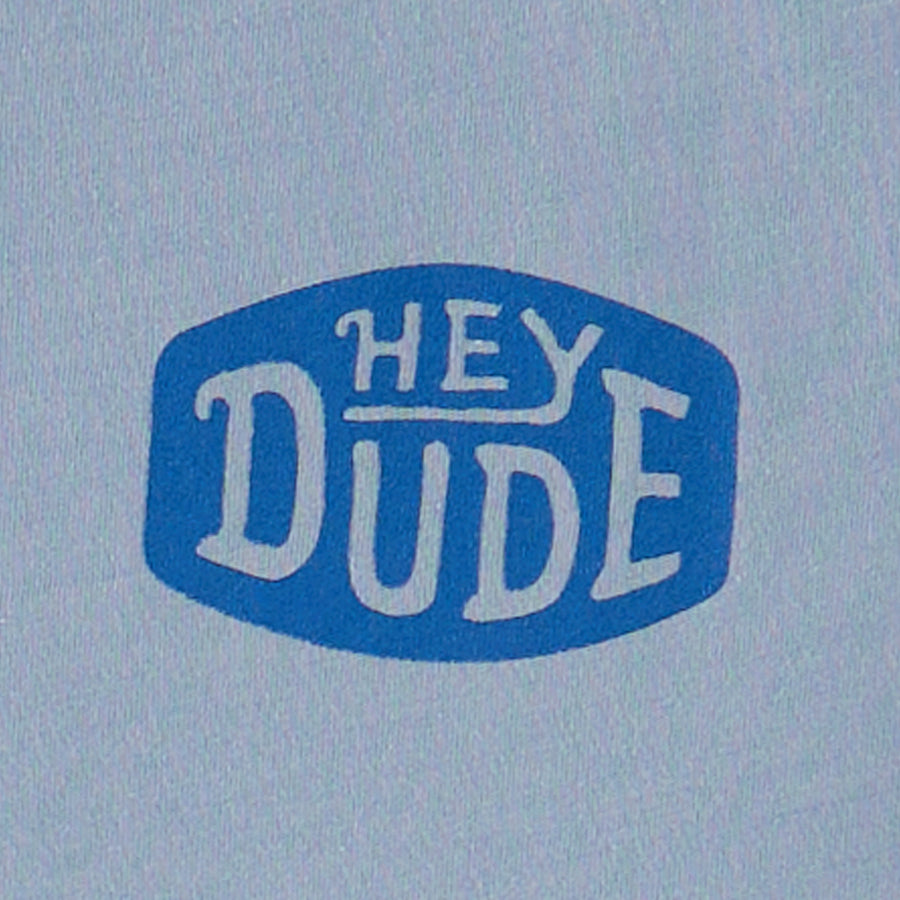 Women|Men Go To Buckle Tee - Light Blue | HEYDUDE