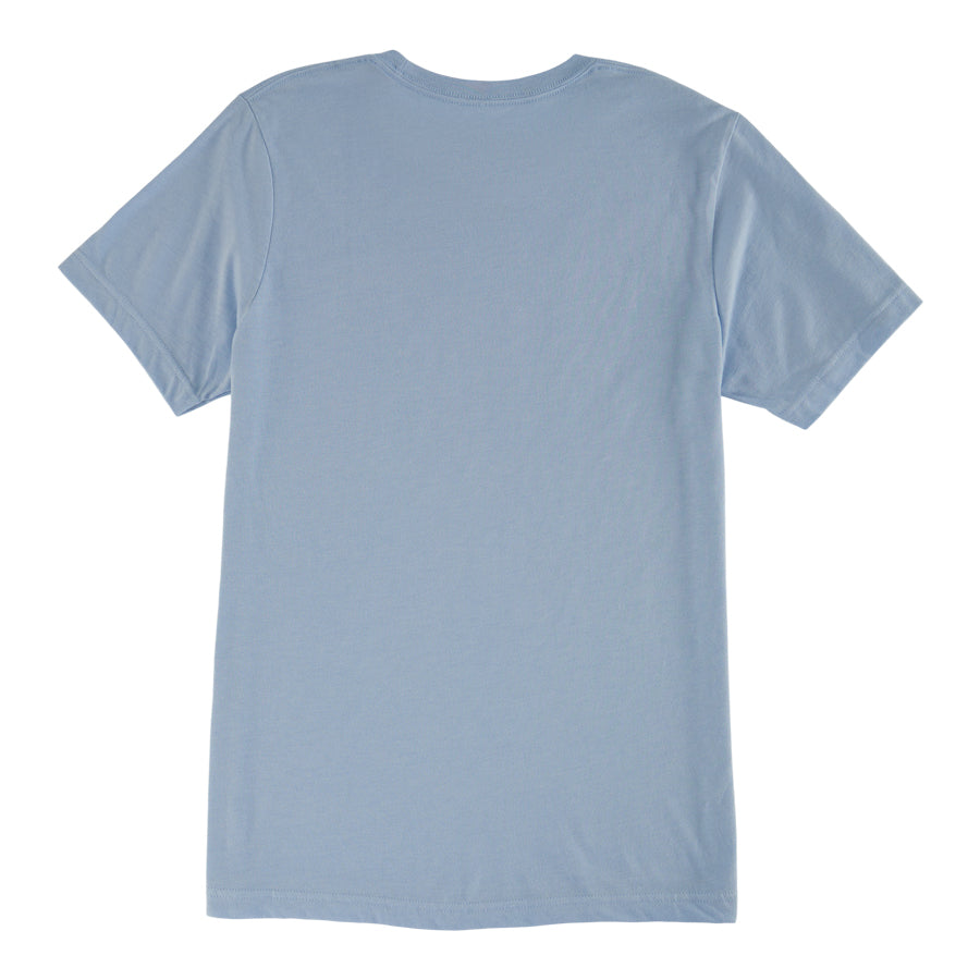 Women|Men Go To Buckle Tee - Light Blue | HEYDUDE