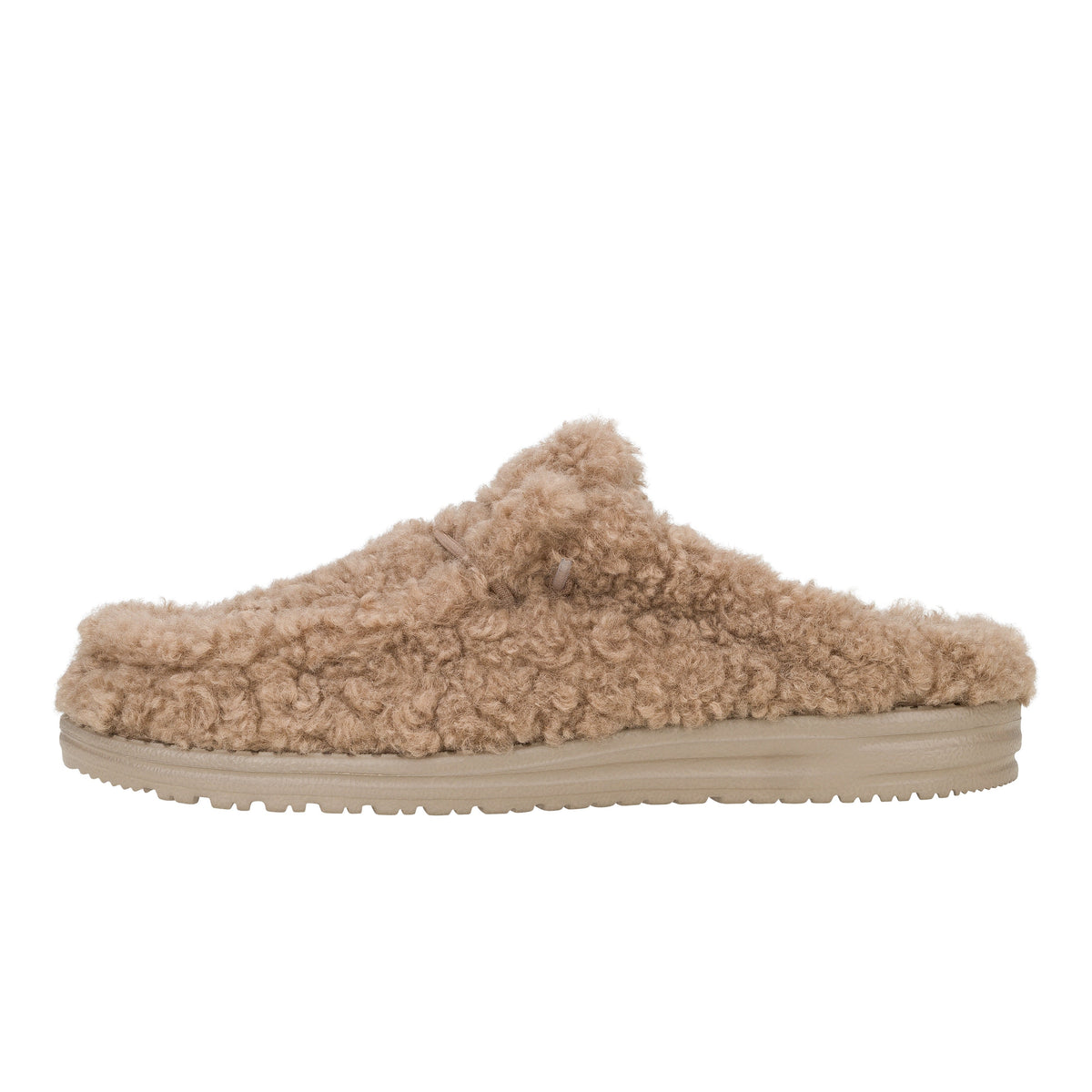Men Wally Slipper - Cozy Timber Wolf | HEYDUDE