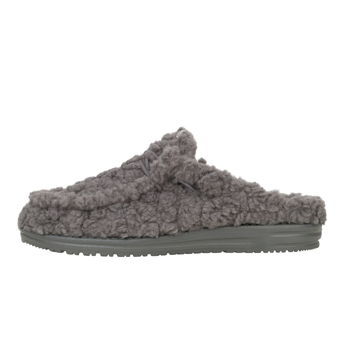 Men Wally Slipper - Cozy Granite Grey | HEYDUDE