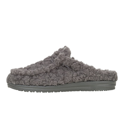 Men Wally Slipper - Cozy Granite Grey | HEYDUDE