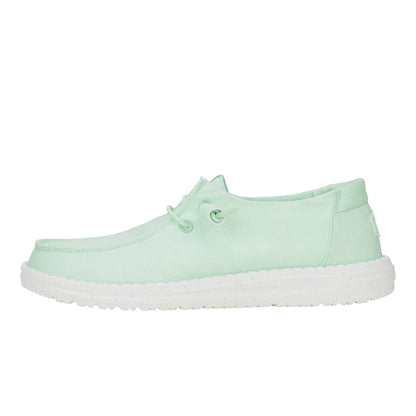 Women Wendy Stretch Canvas  - Bay Blue | HEYDUDE