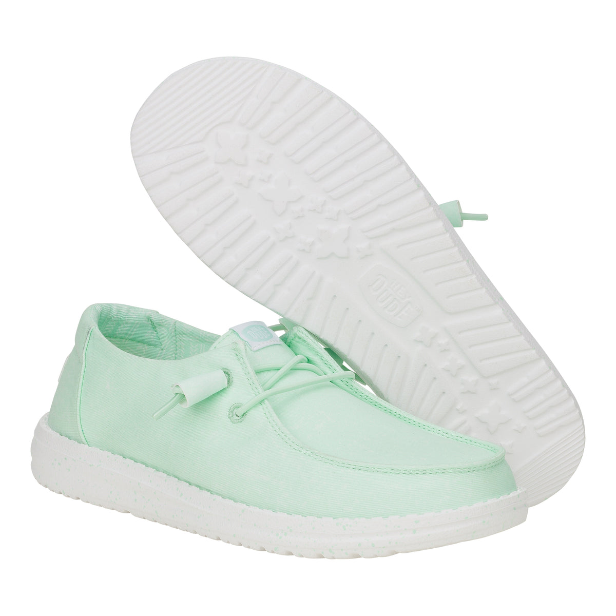 Women Wendy Stretch Canvas  - Bay Blue | HEYDUDE