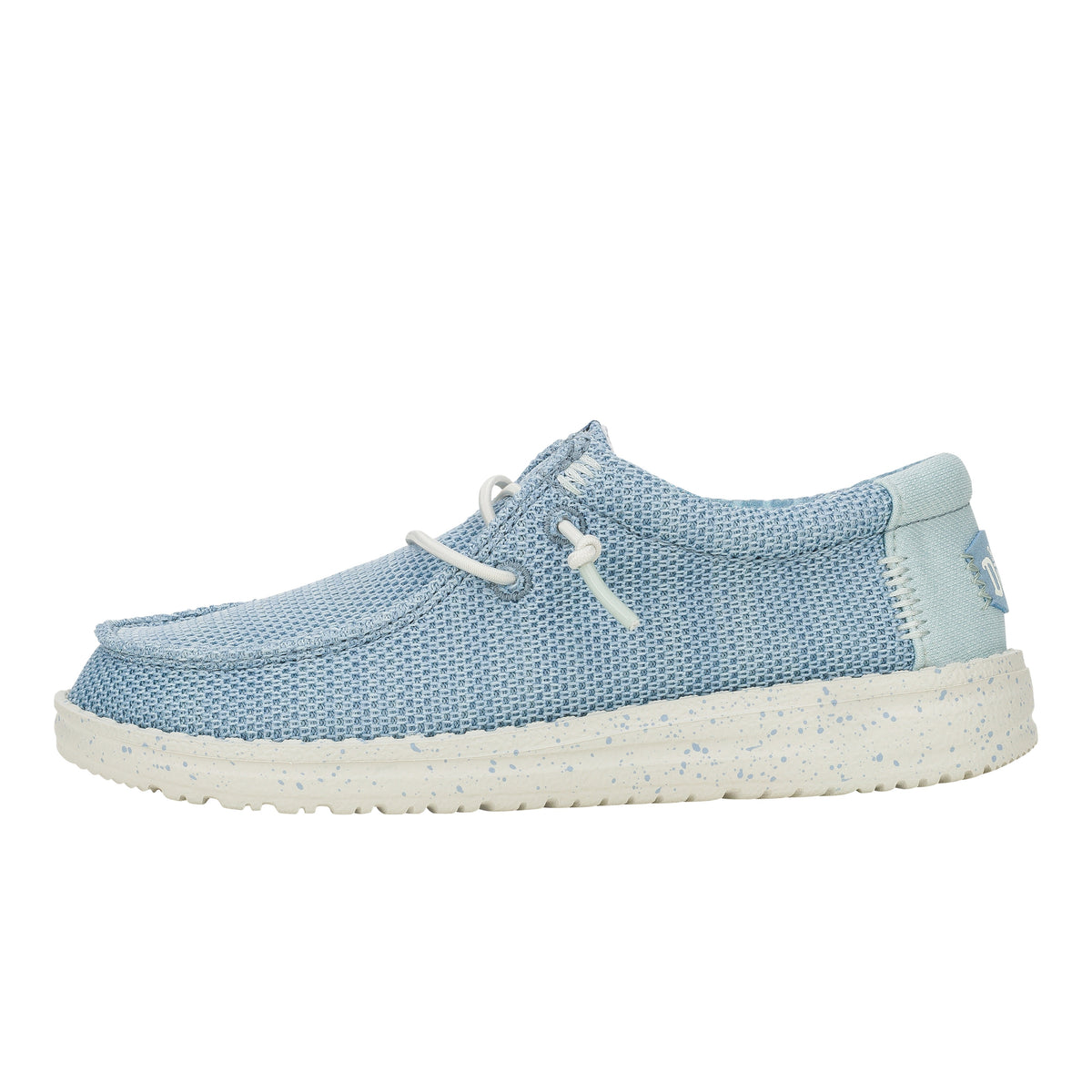 Kids Wendy Youth Stretch Sox  - Cloud Blue/Dawn Blue | HEYDUDE