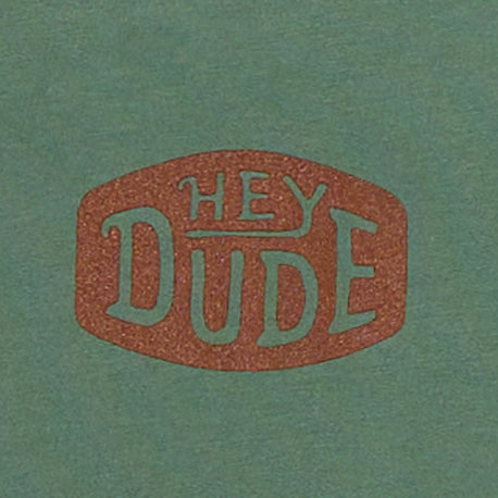 Men Go To Buckle Tee - Pine | HEYDUDE