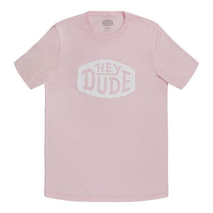 Men Go To Chest Buckle Tee - Pink | HEYDUDE
