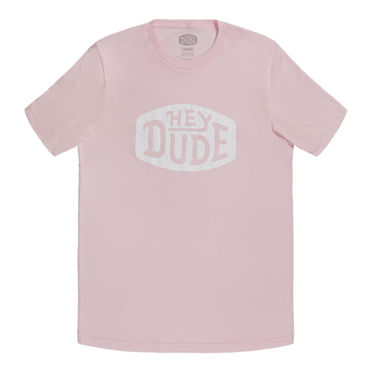 Men Go To Chest Buckle Tee - Pink | HEYDUDE
