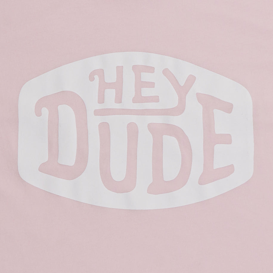 Men Go To Chest Buckle Tee - Pink | HEYDUDE