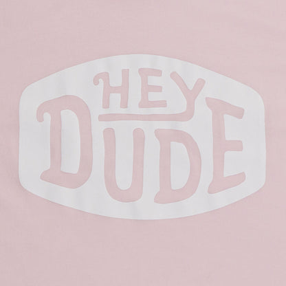 Men Go To Chest Buckle Tee - Pink | HEYDUDE