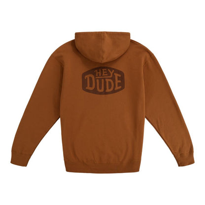 Men Go To Buckle Hoodie - Saddle | HEYDUDE