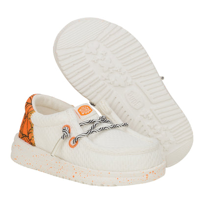 Kids Wally Funk Toddler Sports - White | HEYDUDE