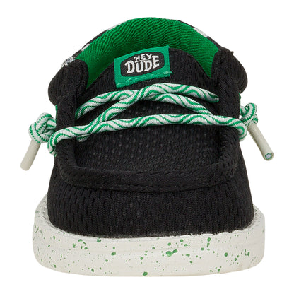 Kids Wally Funk Toddler Sports - Black | HEYDUDE