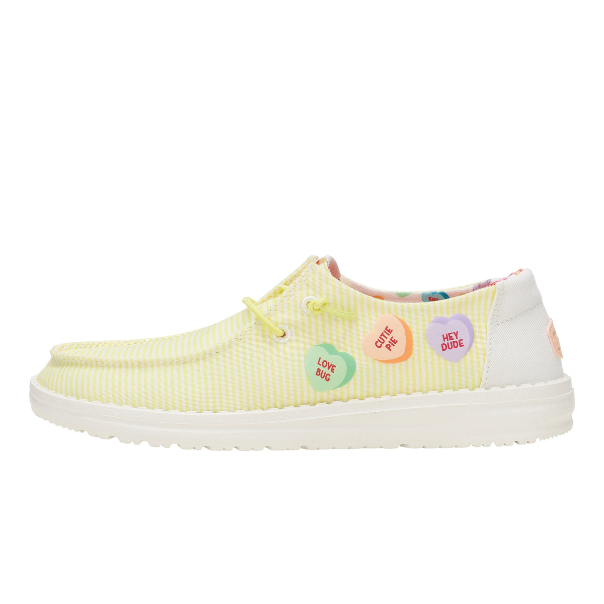 Women Wendy x Sweethearts - Sweethearts Yellow/Multi | HEYDUDE