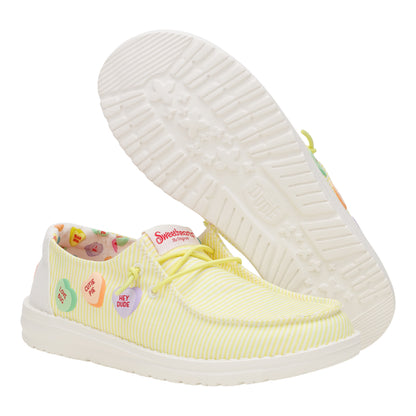 Women Wendy x Sweethearts - Sweethearts Yellow/Multi | HEYDUDE
