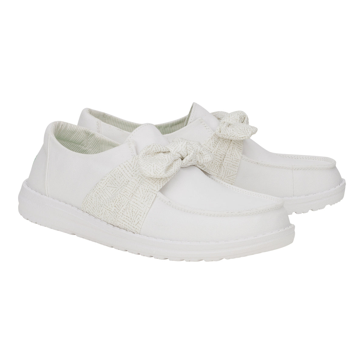 Women Wendy Bow Essentials - White | HEYDUDE
