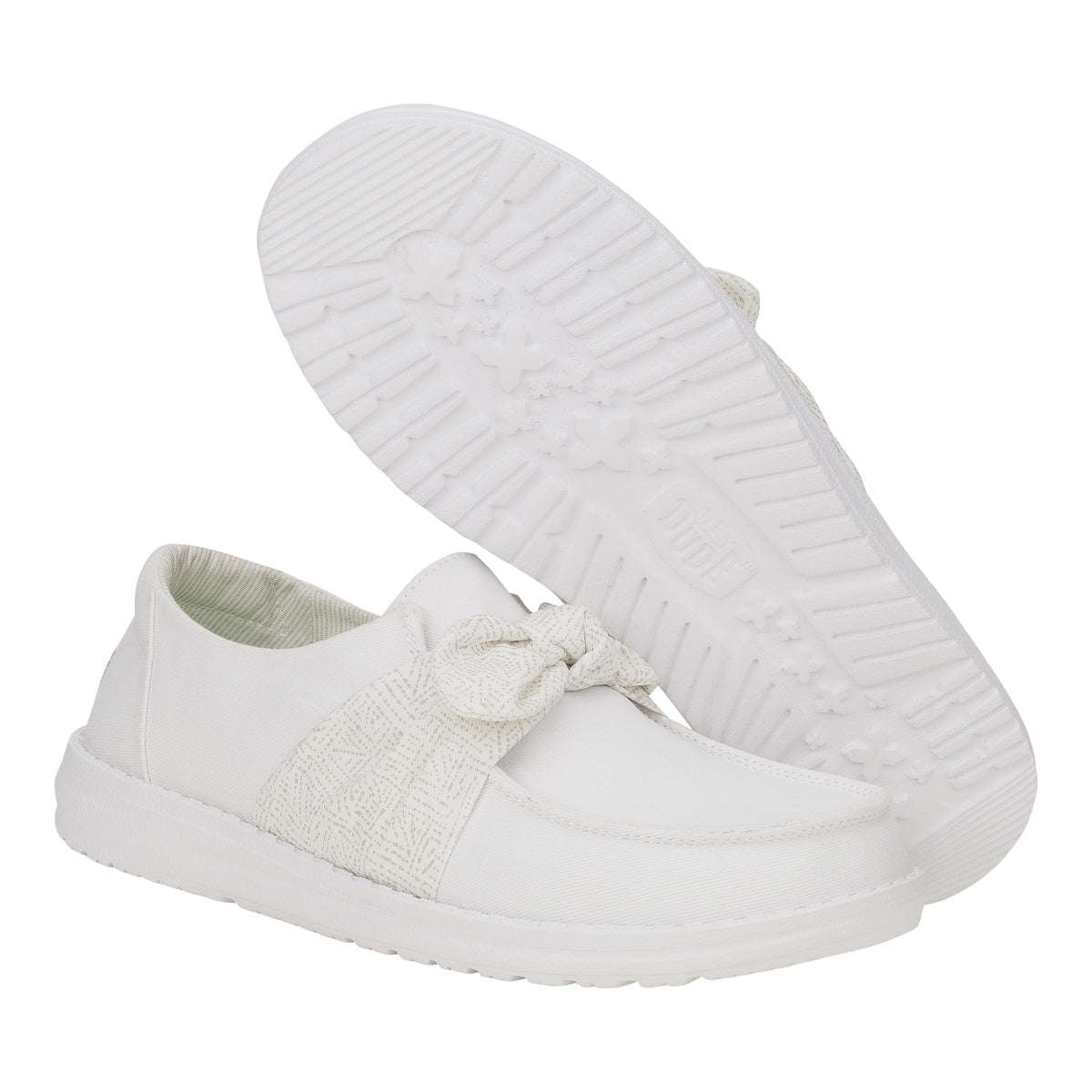 Women Wendy Bow Essentials - White | HEYDUDE