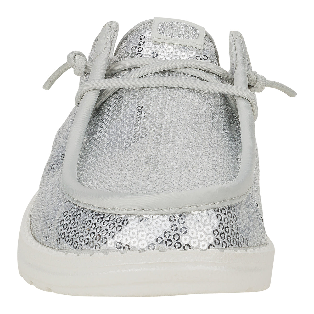 Women Wendy Slip Sequin - White | HEYDUDE