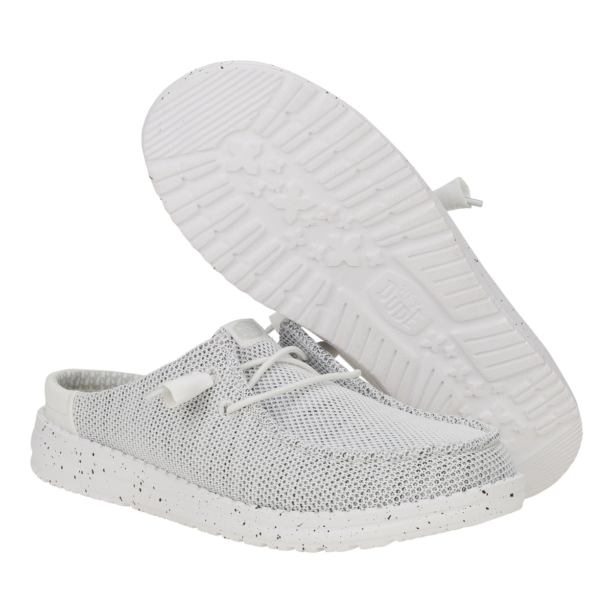 Women Wendy Slip Stretch Sox - Stone White | HEYDUDE