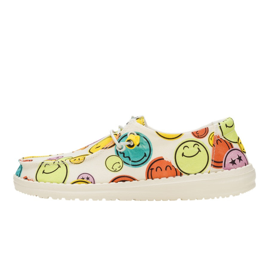 Women Wendy SMILEYWORLD® - Smiley Cream/Multi | HEYDUDE