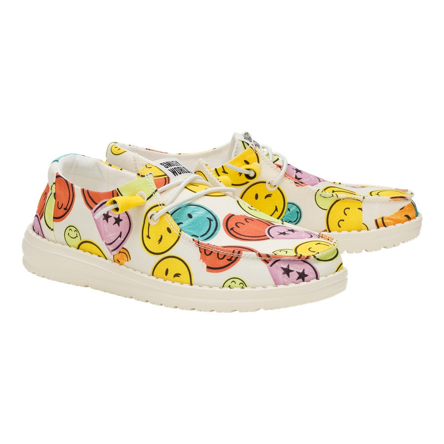 Women Wendy SMILEYWORLD® - Smiley Cream/Multi | HEYDUDE