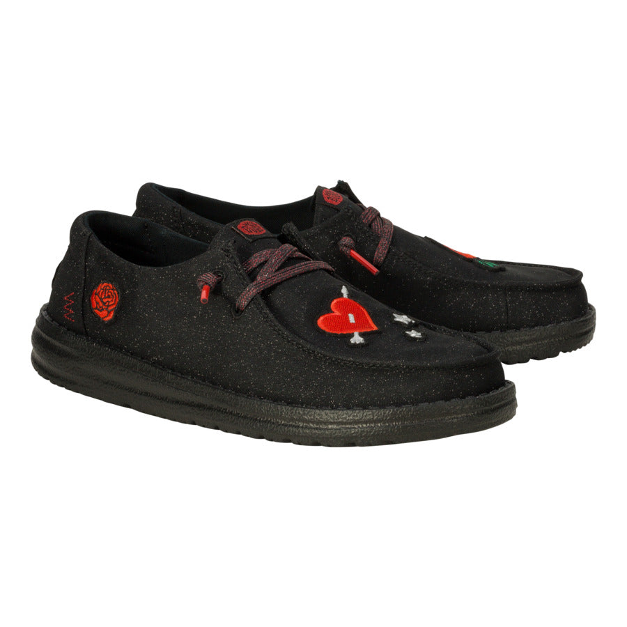 Women Wendy Stardust Patches - Black/Multi | HEYDUDE