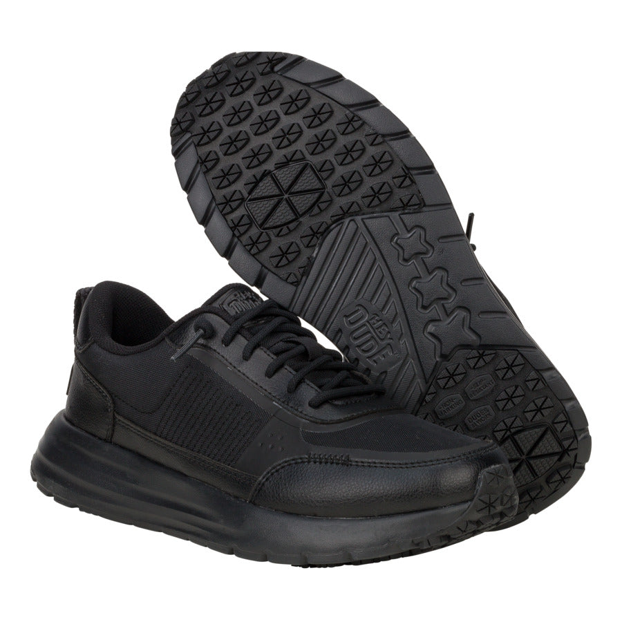 Women Sirocco Alta Work CE Slip Resistant - Black | HEYDUDE