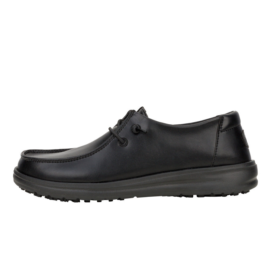 Women Wendy Work CE Classic Slip Resistant - Black | HEYDUDE