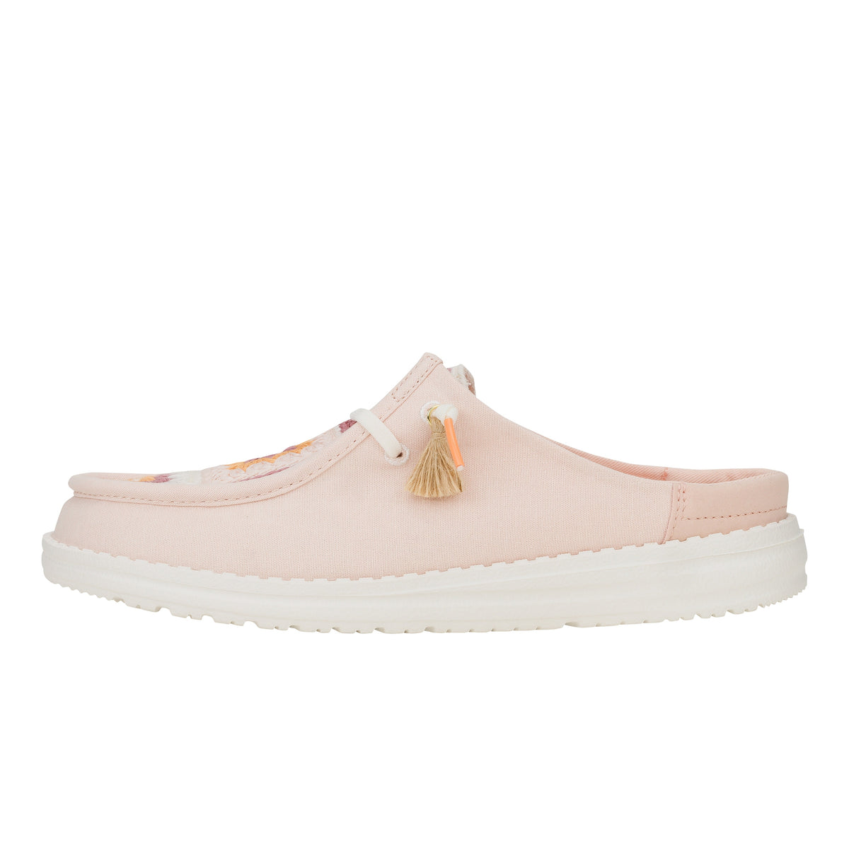 Women Wendy Slip Cottage Crochet - Pale Pink/Multi | HEYDUDE
