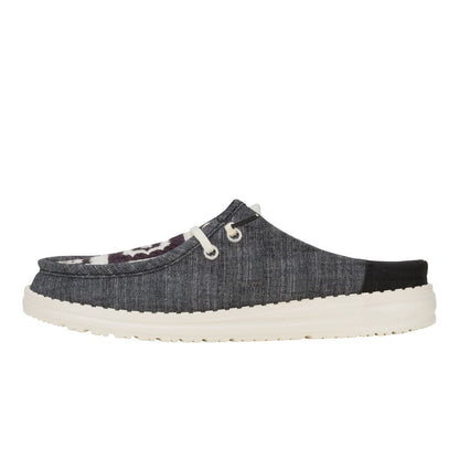 Women Wendy Slip Cottage Crochet - Black/Multi | HEYDUDE