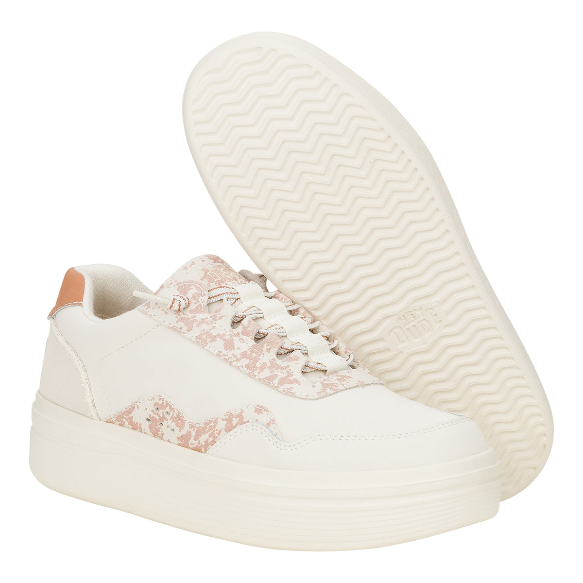 Women Hudson Lift Luxe - Cream/Multi | HEYDUDE